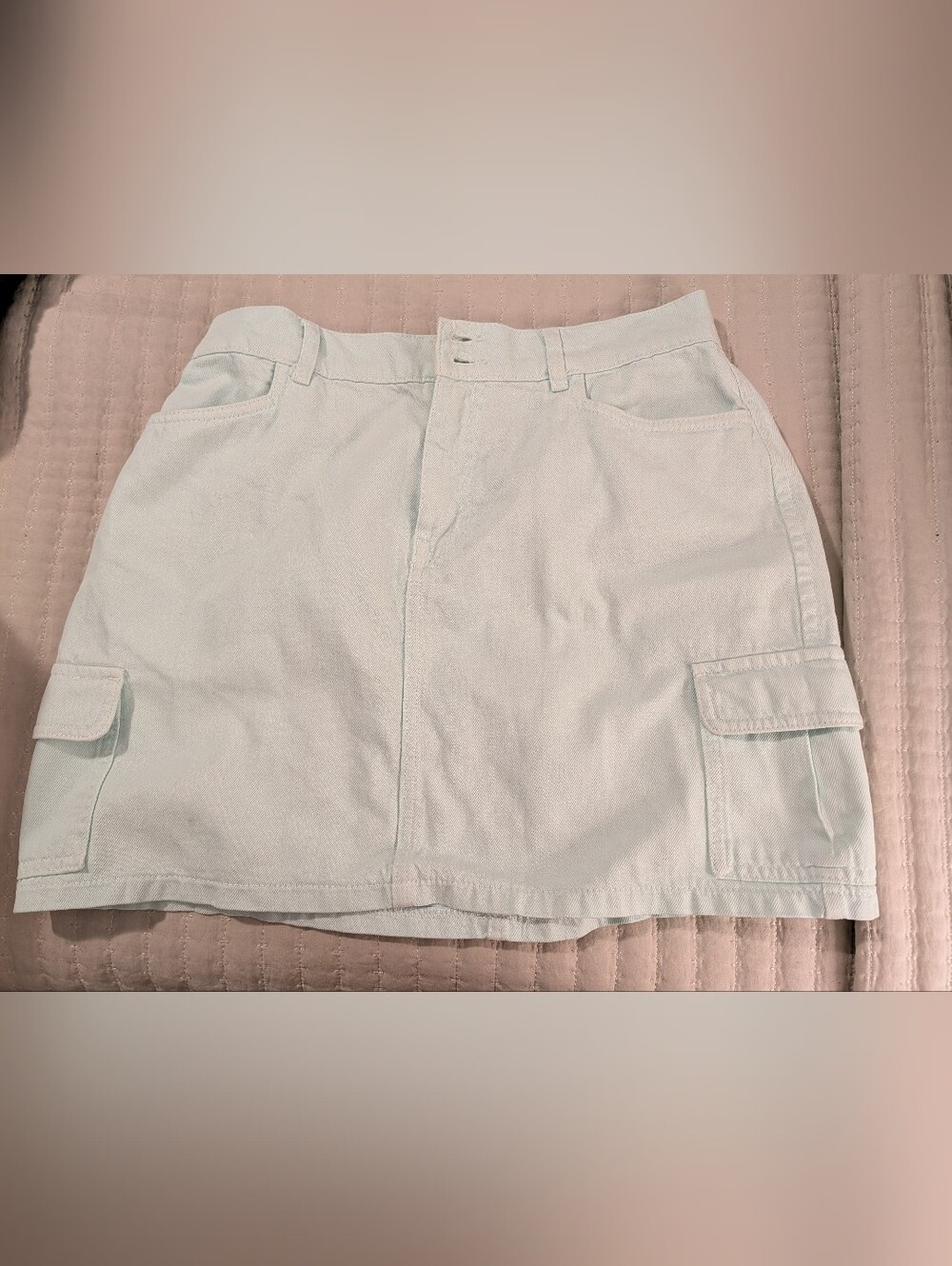 Harper Heritage Mint Green Cargo Skirt NWT